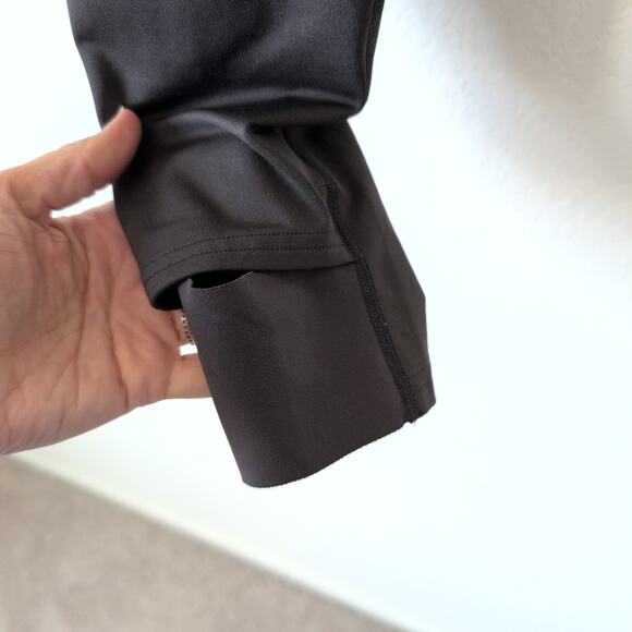 Under Armour Men's ColdGear Leggings XL Olive Green Moisture Wicking Ankle Slit - Picture 2 of 8